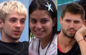 Juliano Floss, Gabriela e Jonas Sulzbach disputam a permanência no BBB 26