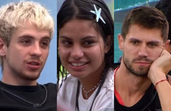 Juliano Floss, Gabriela e Jonas Sulzbach disputam a permanência no BBB 26