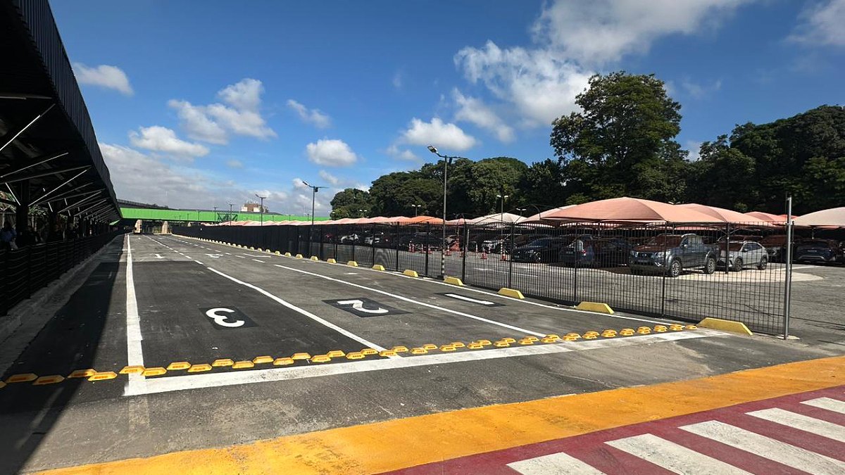 Serão 24 zonas de embarque com capacidade entre 4 e 6 vagas de embarque dedicadas exclusivamente aos aplicativos de transporte