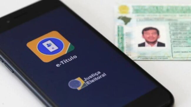 Segunda via pode ser solicitado pelo aplicativo e-Título. Reprodução/TSE