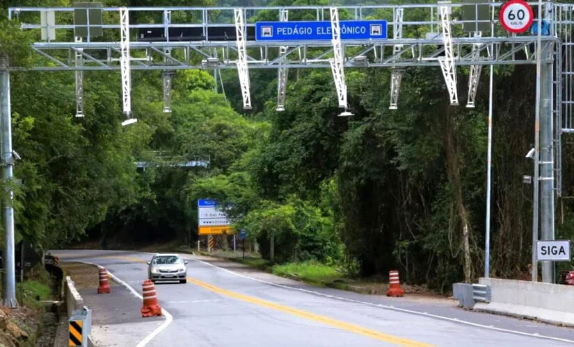 Free flow já em funcionamento em outra rodovia/Daniel Villaça/CCR RioSP