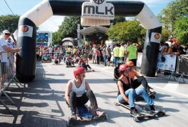 Evento com carrinhos de rolimã resgata brincadeiras de rua em São Paulo