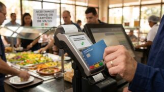 A grande mudança é a interoperabilidade: até novembro de 2026, qualquer cartão de benefício deverá funcionar em qualquer maquininha do país