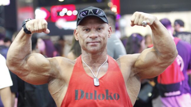 Odilon Batista logo após a entrevista à TV GMG durante o Arnold Sports 2026