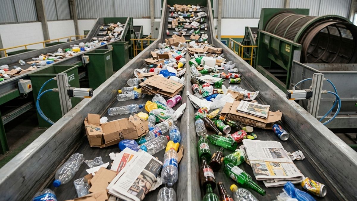 A medida garante segurança jurídica para a indústria e preserva a renda de milhares de trabalhadores da reciclagem (Foto: Gemini/Imagem gerada por IA)