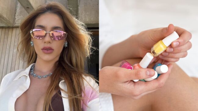 Do rosa suave ao vibrante, variações da cor ganham espaço nas unhas e mostram formas simples de atualizar o visual