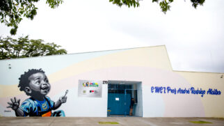 Agenda da Caravana 3D incluiu visita à Escola Municipal de Educação Infantil Professor André Rodrigo Ataliba, em Taubaté, no Vale do Paraíba