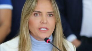 A governadora interina do Distrito Federal, Celina Leão.