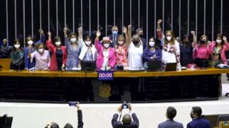 Câmara deu sinal verde à proposta que veta a soltura imediata de suspeitos de agressão doméstica durante as audiências de custódiagação Câmara dos Deputados 1