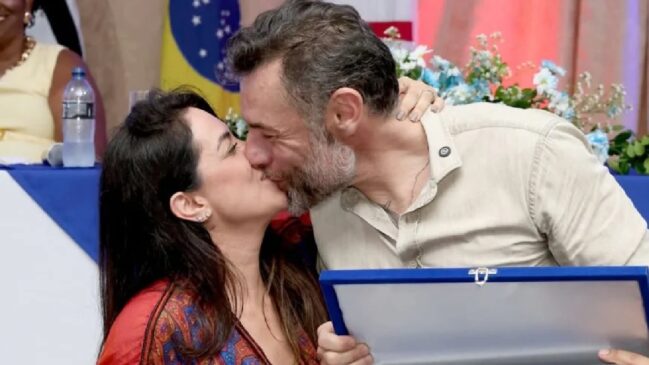 Fabiana se pronunciou nas redes sociais e negou que foi espancada, mas admitiu que houve agressão física