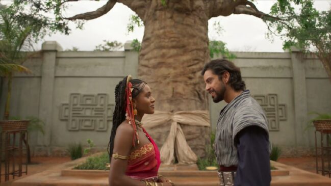 Produção da novela une arquitetura africana medieval e brasileira colonial, com toques da brasilidade potiguar