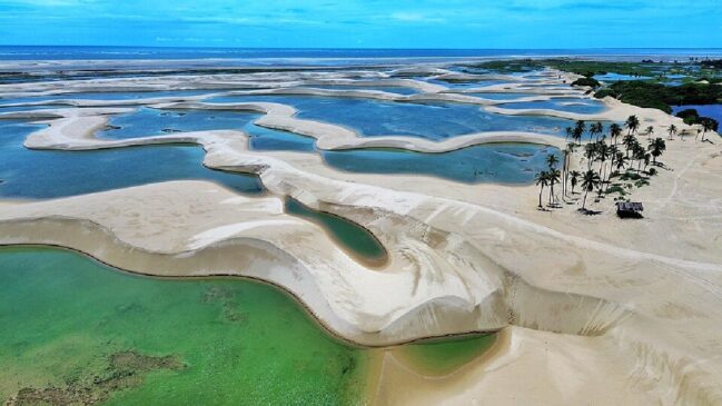 Destino foi classificado como uma das praias mais únicas do mundo