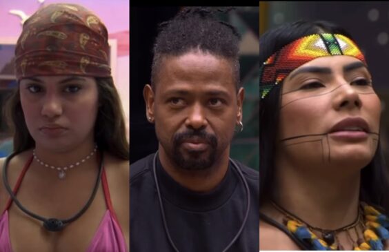 Paredão é formado com Gabi, Marciele e Boneco