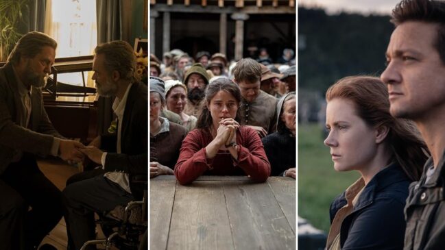 Algumas das obras que se destacam ao utilizar a música foram: 'A Chegada', 'Hamnet' e 'The Last of Us'