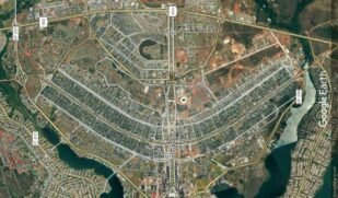 A mancha urbana avança de forma contínua sobre as áreas verdes do DF