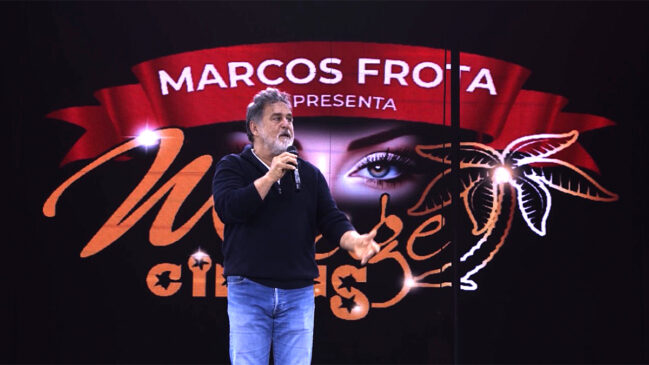 Marcos Frota é o responsável por comandar o Mirage Circus; atração movimenta a região do Vale do Paraíba