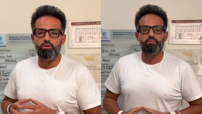 Ney Santos confirmou em suas redes sociais que foi diagnosticado com um tumor na cauda do pâncreas