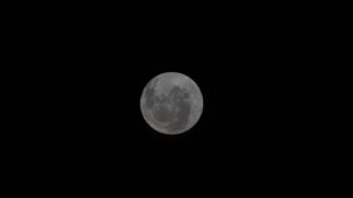 Registro se destaca por mostrar, pela primeira vez a olho nu, a curvatura do satélite natural e a bacia oriental completa