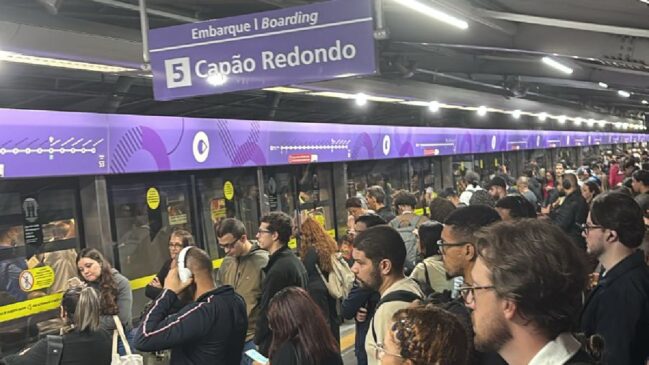 Segundo a concessionária ViaMobilidade, a operação está sendo realizada em via única no trecho afetado