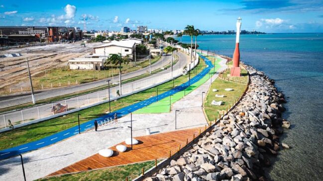 Intervenção foi realizada na região do Porto de Jaraguá, uma das áreas mais tradicionais da cidade