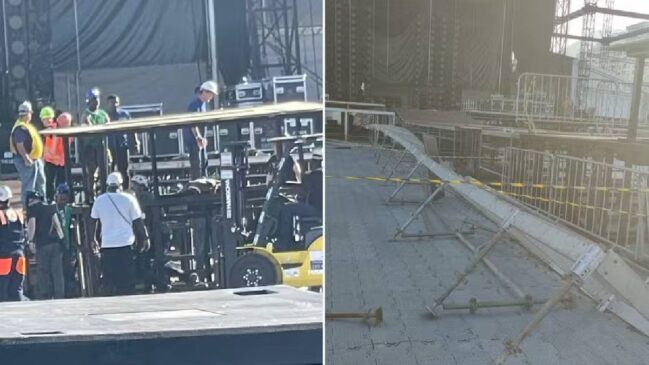 Trabalhador morre prensado em montagem de palco em Copacabana