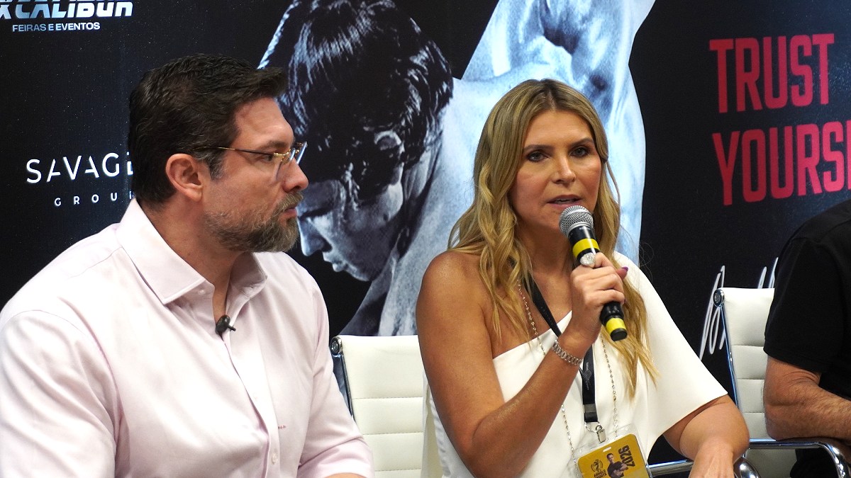 Ana Paula falou em coletiva de imprensa realizada no Arnold Sports