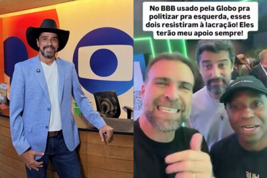 Alberto Cowboy acusa Pilhado de gravação mal-intencionada após vídeo com críticas à Globo