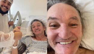 Humorista Marquito recebe alta em SP após coma e mostra novo sorriso