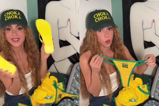 Cantora Shakira já está no Brasil para apresentação gratuita em Copacabana