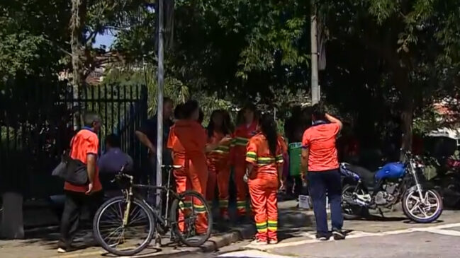 Protesto funcionários Urbam São José