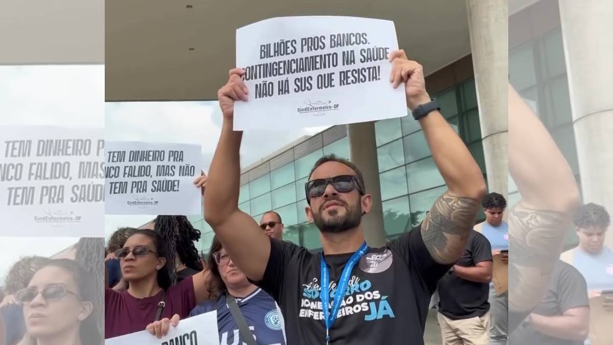 Servidores da saúde do DF enfrentaram saldo zero, enquanto pensionistas receberam em dobro na terça-feira (7/4)