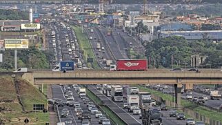 No sistema Anhanguera-Bandeirantes, o monitoramento aponta pontos de parada no quilômetro 18