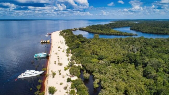 A poucas horas de Manaus, Anavilhanas reúne floresta alagada, comunidades ribeirinhas e um labirinto de ilhas que muda de forma ao longo do ano
