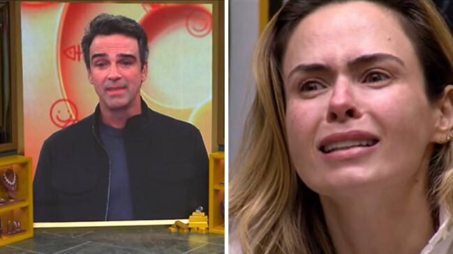 Tadeu Schmidt e Ana Paula Renault dividiram seus lutos durante o programa