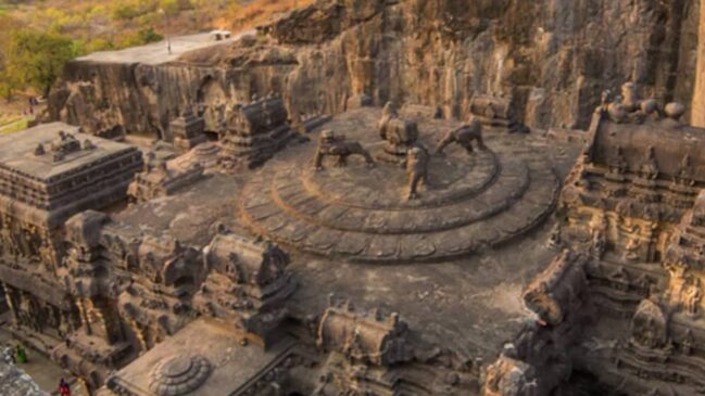 Templo Kailasa, na Índia
