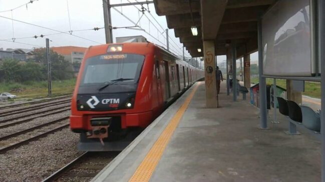 Estação Santa Terezinha, da CPTM, chamou atenção pelo baixo número de passageiros registrados no período analisado