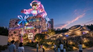 Novo espaço em Seul transforma robôs em atração principal, com shows, desenhos e experiências interativas para crianças