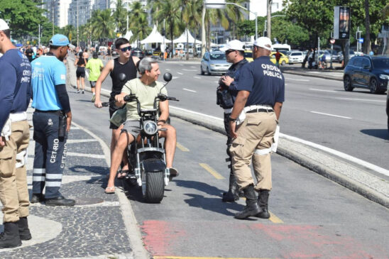 Fiscalização percorreu bairros como Copacabana, Ipanema, Leblon e Barra da Tijuca