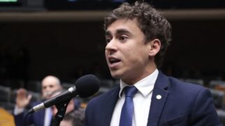 O deputado Nikolas Ferreira
