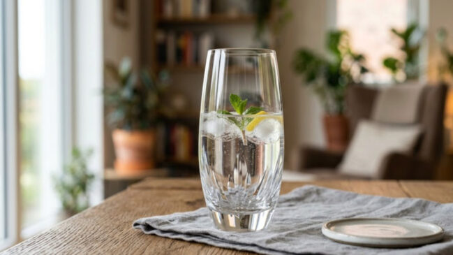 A linha Yawaraka Glass combina transparência, flexibilidade e design discreto, e ainda conta com versão para uso externo, fácil de empilhar e transportar.