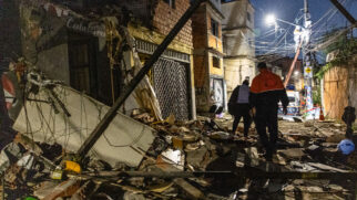 Acidente deixou dois mortos, dois feridos e dezenas de imóveis destruídos ou danificados
