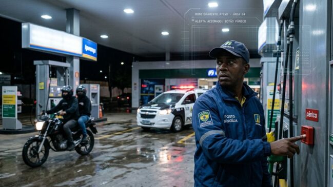 Medida quer reforçar a segurança em postos de combustíveis com acionamento imediato da polícia em casos de assalto. Proposta aguarda sanção para entrar em vigor no DF