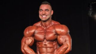 Brandão, de 32 anos, chegou ao NY Pro vindo de um top 5 no Arnold Classic Ohio após mais de um ano afastado dos palcos
