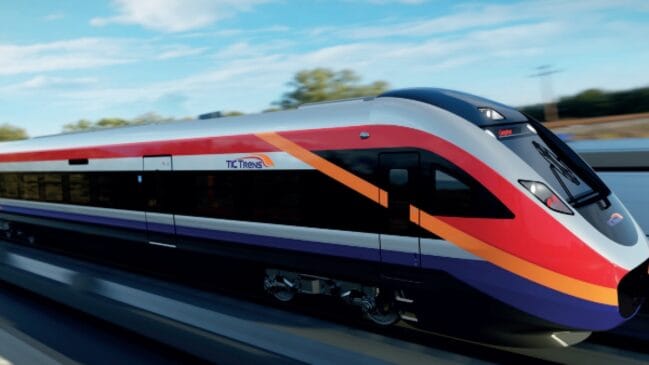 Com velocidade de até 140 km/h, o TIC Eixo Norte terá capacidade para transportar cerca de 860 passageiros por viagem
