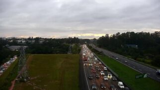 Alto volume de veículos atrasa chegada à Capital após o feriado do dia do trabalhador