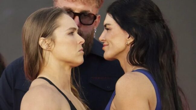 Ronda Rousey e Gina Carano se enfrentam neste sábado (16/05)