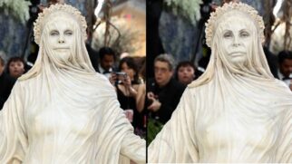 Look inusitado de Heide Klum chamou bastante atenção e já rendeu a melhor reação dos internautas