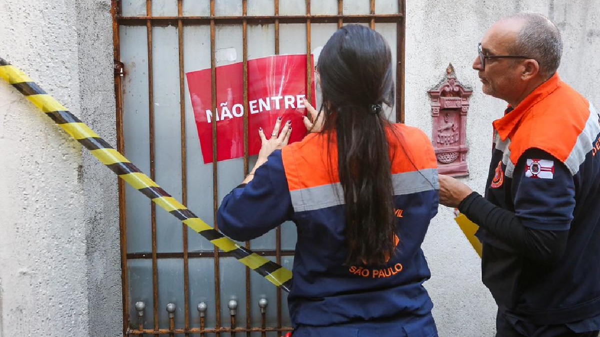 De acordo com o governo estadual, apenas quatro imóveis permaneceram interditados por apresentarem alto risco de desabamento