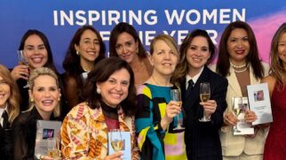 Encontro integrou a agenda da delegação feminina criada para fortalecer conexões estratégicas entre mulheres em posições de liderança no cenário global