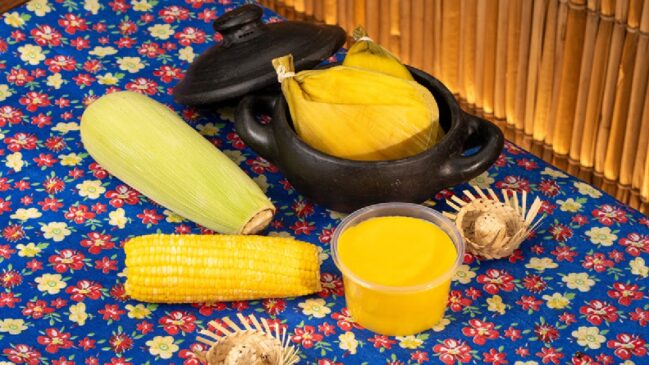 Entre os destaques gastronômicos estão pratos tradicionais como pamonha e curau